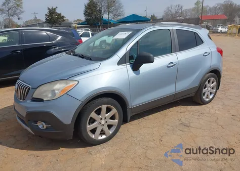 2013 Buick Encore Premium from USA, damaged, VIN KL4CJDSB5DB129582
